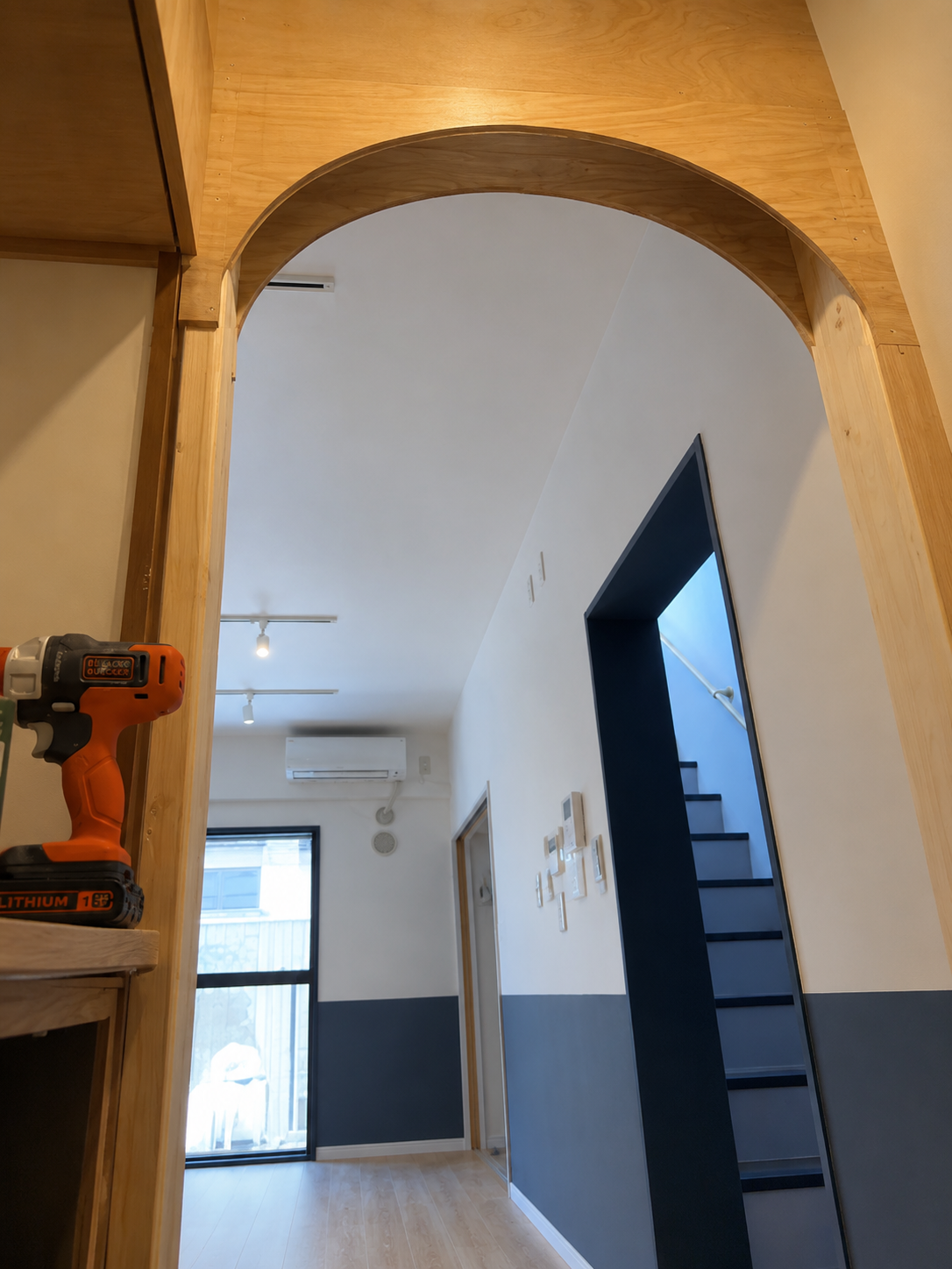 Making an arch doorway (renter friendly).