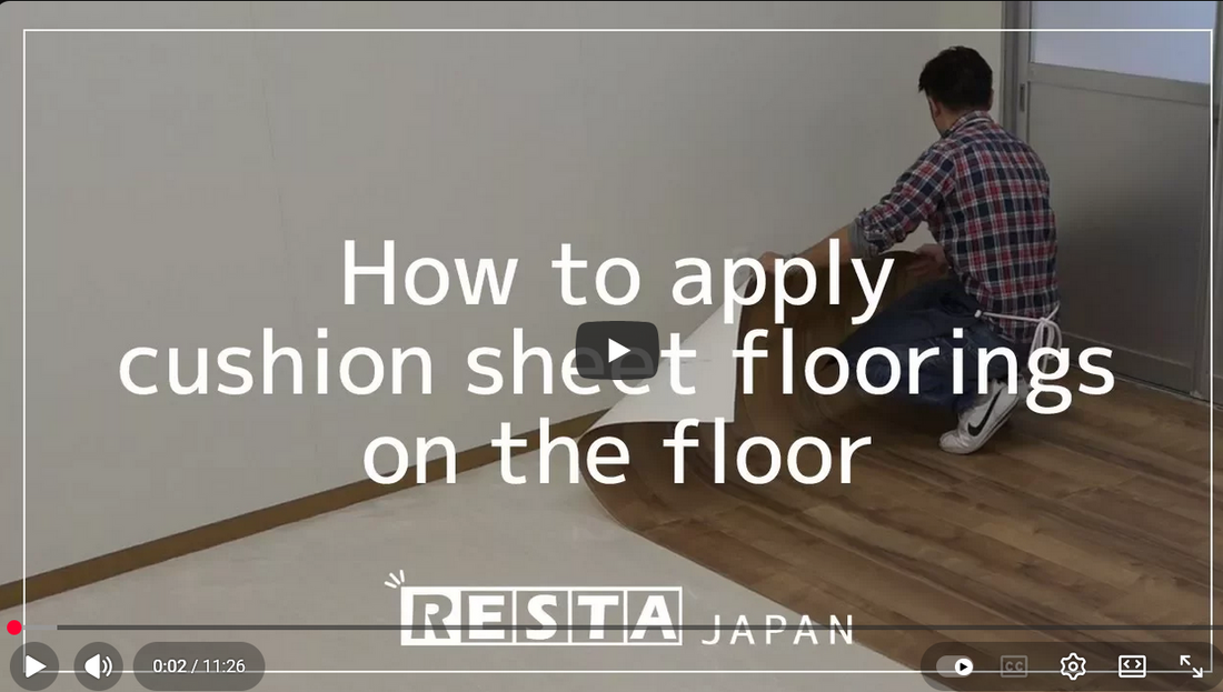 Video-How to install Cushion flooring